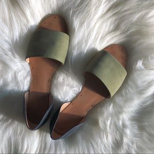 EUC Madewell 11M Colorblock D'Orsay Thea Sandal
